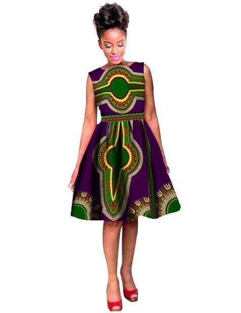 2018 African Dresses For Women Dashikis Dress Dashiki Summer Vestidos Print Dress African