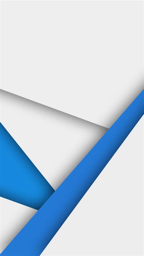Material Design Blue And White To Wallpaper 1080x1920