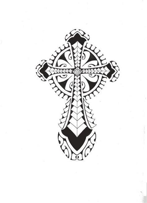 Tribal Polynesian Cross Tatuagem Coruja Maori Tatuagem Maori Mãos