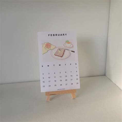 Printable calendar 2020 aesthetic all of these free printable wall. 2020/2021 Aesthetic Dessert Calendar aesthetic calendar | Etsy