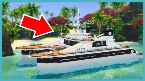 This Sims 4 Boat Is Amazing Your Boat Sims 4 House Design Sims