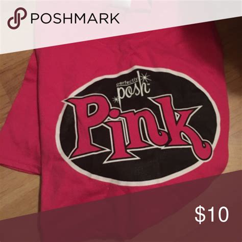 2x Pink Perfectly Posh T Shirt Never Worn Perfectly Posh Worn Posh