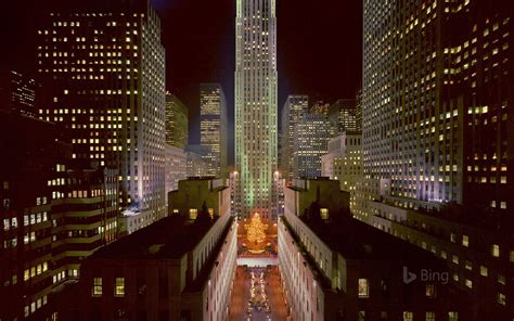 Lighting Of The Tree At Rockefeller Center In New York City Bing