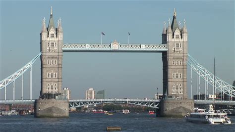 Stock Video Of Head On View Of Tower Bridge 2398199 Shutterstock