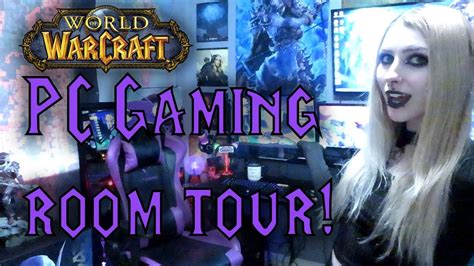 Epic Gamer Couple World Of Warcraft Pc Gaming Room Toursetup Ft My