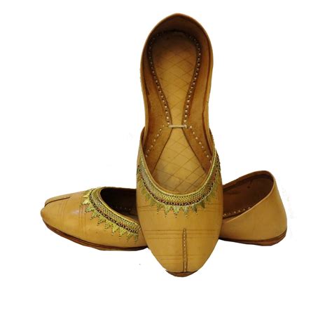 Multani Khussa For Girls And Women Hand Made Pure Leather Embroidered