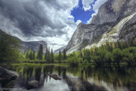 Minden Nap Más Mirror Lake Yosemite National Park California Oc