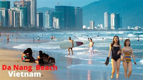 VIEATNAM BEACH Da Nang Beach Vietnam Vietnam Travel Vlog YouTube