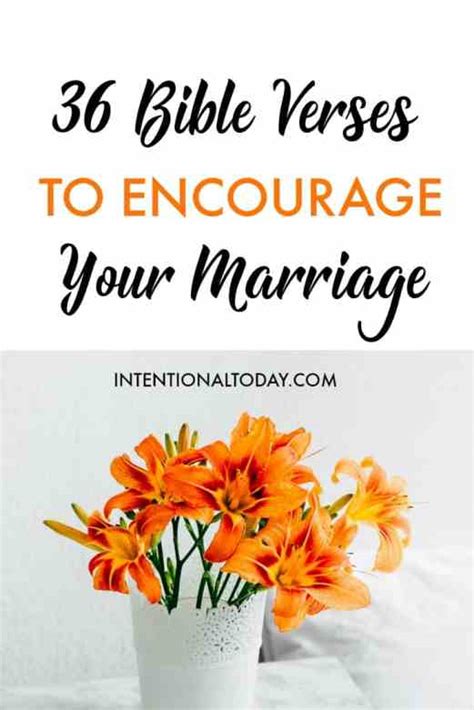 36 Bible Verses To Encourage Your Marriage