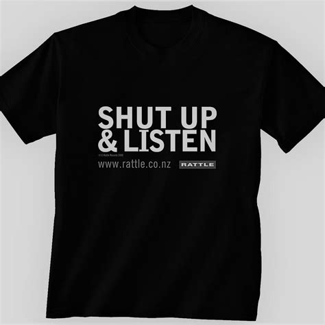 shut up and listen rattle records