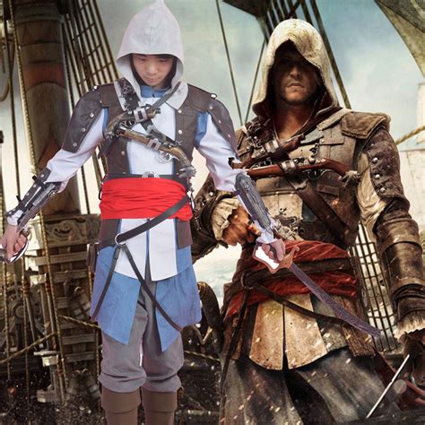 Assassins Creed 4 Black Flag Cosplay Costumes Cosplaymade Com
