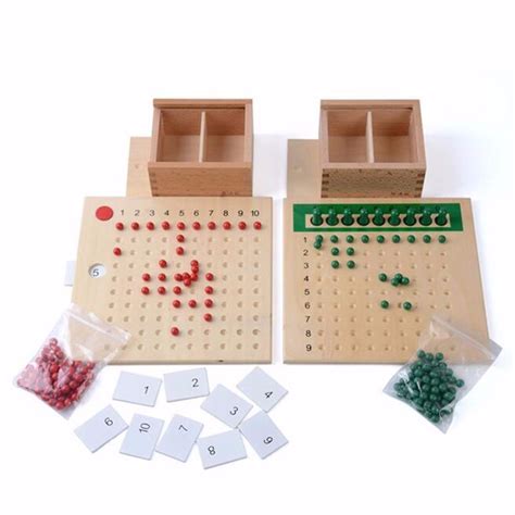 Montessori Material Boxed Arithmatics Teaching Aids