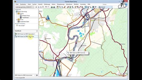 Basecamp Aus Einem Track Eine Route Erstellen Youtube