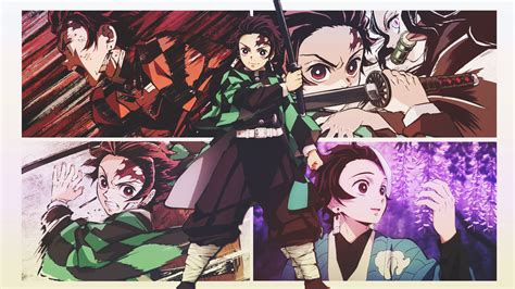 Wallpaper Anime Boys Collage Dinocozero Kimetsu No Yaiba Kamado