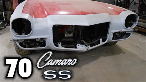 70 Camaro Ss Project Aftermarket Fender Gap Problems Youtube