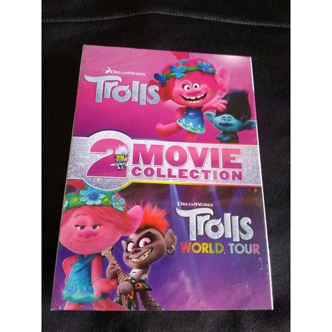 Trolls And Trolls World Tour Dvd 2020 2 Movie Collection 2 Movie