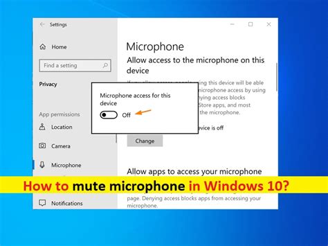 Come Disattivare Il Microfono In Windows 10 Passaggi Techs And Gizmos