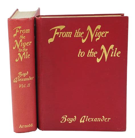 From The Niger To The Nile Alexander B Lt