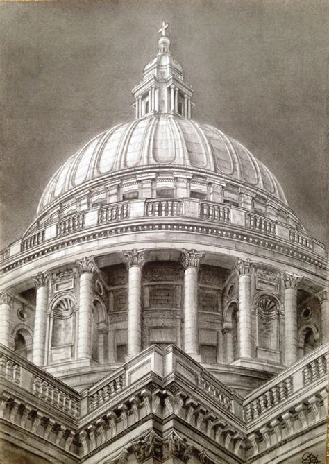 Get the best deal for colored pencil architecture art drawings from the largest online selection at ebay.com. St. Paul's Cathedral - pencil drawing - Dreams of an Architect