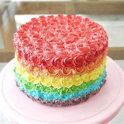 Ricetta Rainbow Cake O Torta Arcobaleno
