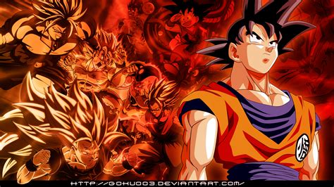 Goku All Work Wallpaper By Goku003 On Deviantart