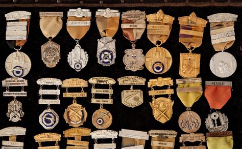 Collection Of Marksmanship Medals Ca 1940 1946