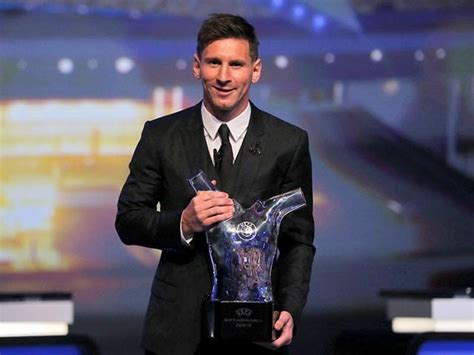 Messi Celia Sasic Win Uefas Best Players In Europe Award Football