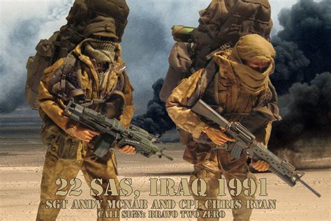 Modern War 1990s To Present Sas Iraq 1991 Sgt Mcnab And Cpl Ryan