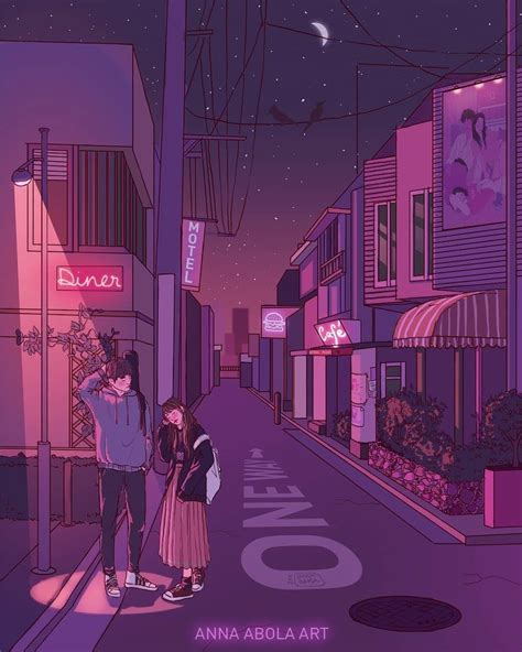 Aesthetic Anime Couple Wallpapers Bigbeamng