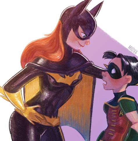 Artstation Batgirl And Robin