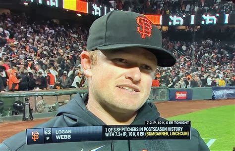 Logan Webb Is Now 1 Of 3 Sf Giants Pitchers In Postseason History With
