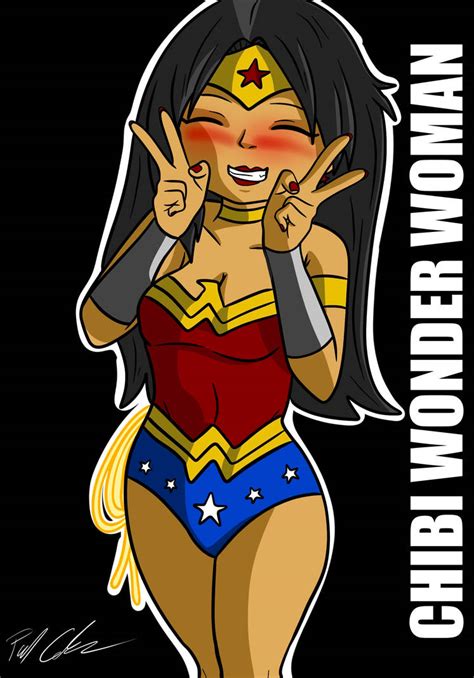 Chibi Wonder Woman By Paultimus On Deviantart