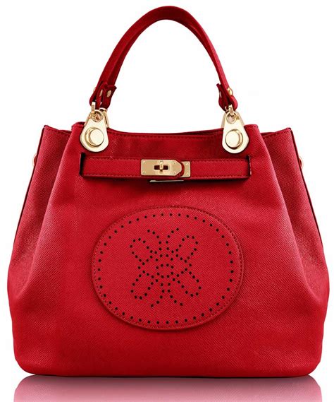 Wholesale Red Tote Bag With Long Strap