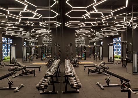 Kemer Resort Gym Interior Gym Design Gym Lighting
