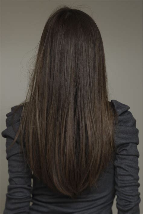 Back Long Straight Hair Cuts Long Hair Styles Balayage Hair