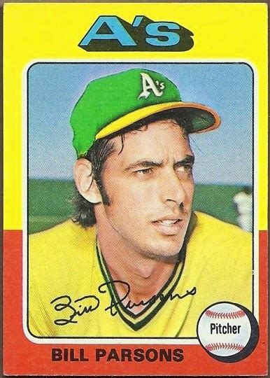 We did not find results for: WHEN TOPPS HAD (BASE)BALLS!: 1975 TOPPS BILL PARSONS: 2 INNINGS AND A BASEBALL CARD