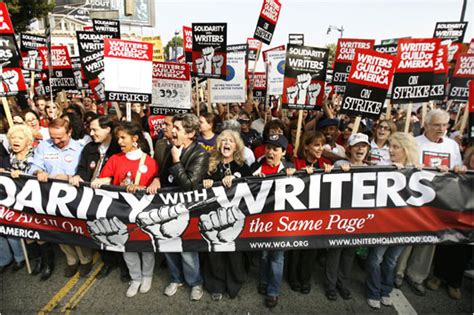 The 100 Day Writers Strike A Timeline The New York Times