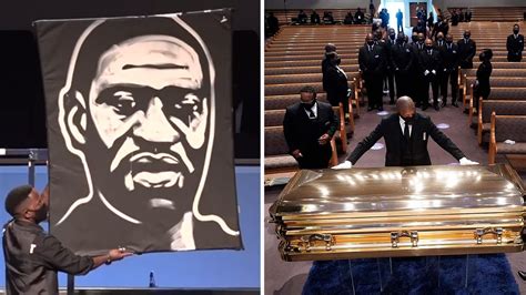 Watch George Floyd Private Funeral In Houston Youtube