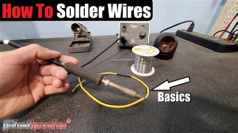 How To Solder Wire Soldering Basics Tutorial AnthonyJ YouTube
