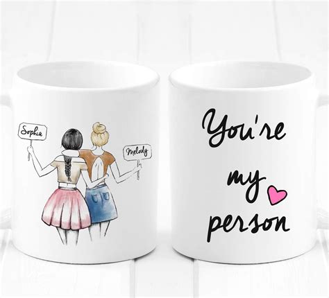 Cute gift ideas for your bff. Gift ideas for girlfriend - Unique Friendship gift - Mug ...