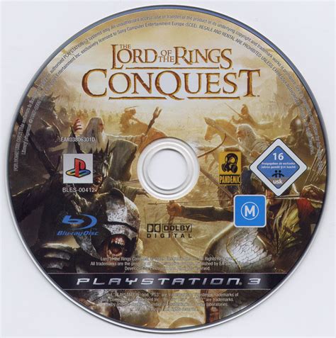 The Lord Of The Rings Conquest 2009 Playstation 3 Box Cover Art Mobygames