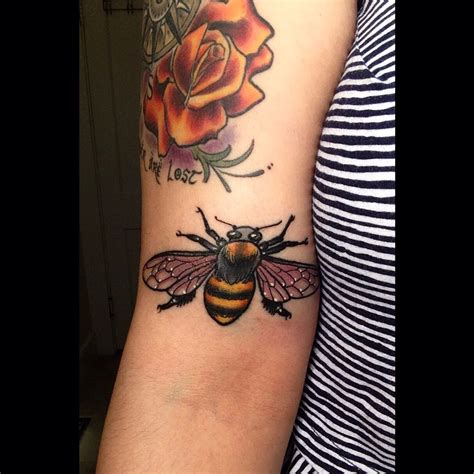 My Honey Bee Tattoo Tattoos And Piercings New Tattoos Honey Bee