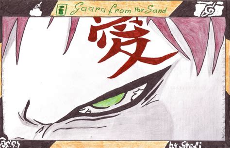 Gaara Tears And Sadness By Stefi Chan On Deviantart