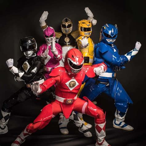 Mighty Morphin Power Rangers The Movie Cosplay By The Usualrangers5 R Powerrangers