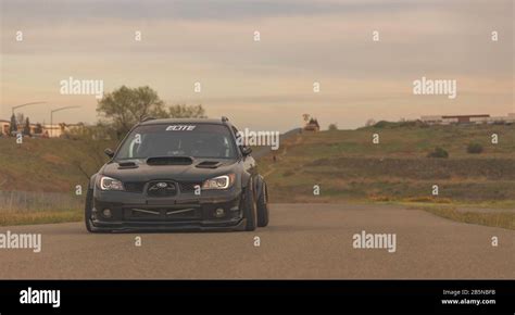 Slammed Subaru Hi Res Stock Photography And Images Alamy