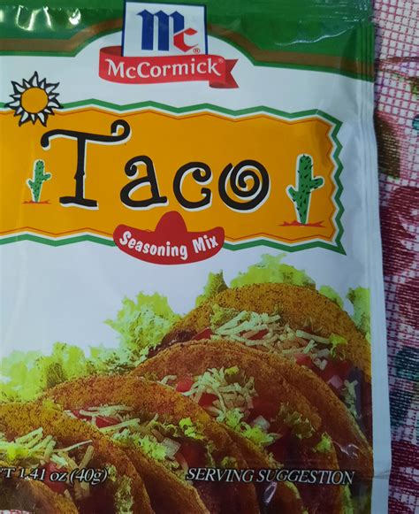 Set Of 6 Mccormick Taco Seasoning Mix 40g Lazada Ph