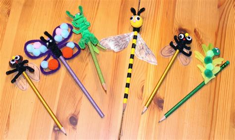 Pencil Craft Ideas For Kids Crafts And Arts Ideas