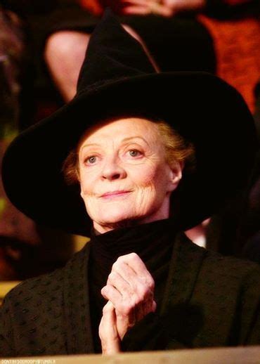 Maggie Smith As Professor Minerva Mcgonagall Harry Potter Series Harry Potter Characters