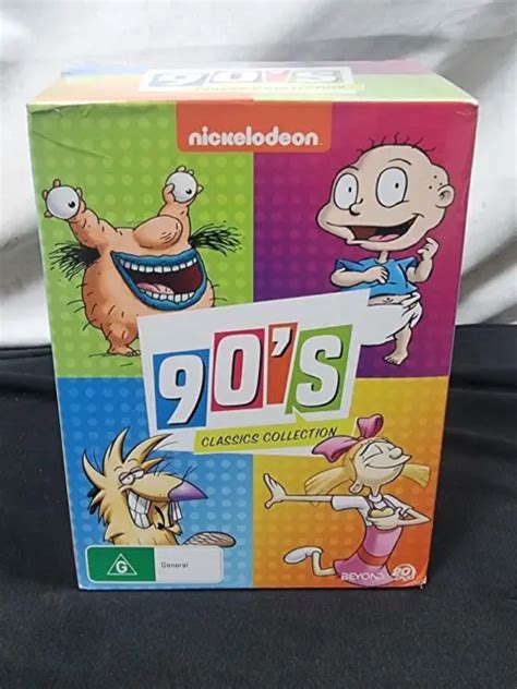 Nickelodeon 90s Classics Collection Dvd Boxset 4540 Picclick