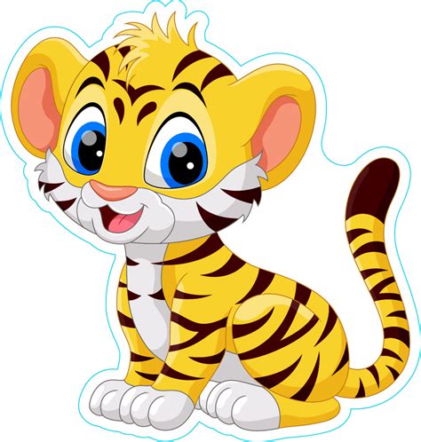 Cara De Tigre Blanco Tigres De Dibujos Animados Cara Tigre Png Pngegg
